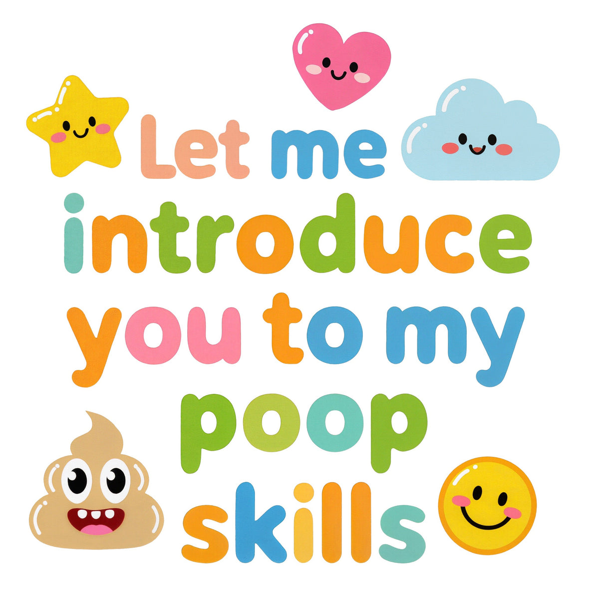 Organic cotton baby onesie – Let me introduce you to my poop skills