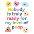 Organic cotton baby onesie – Nobody is truly ready for my level of poop