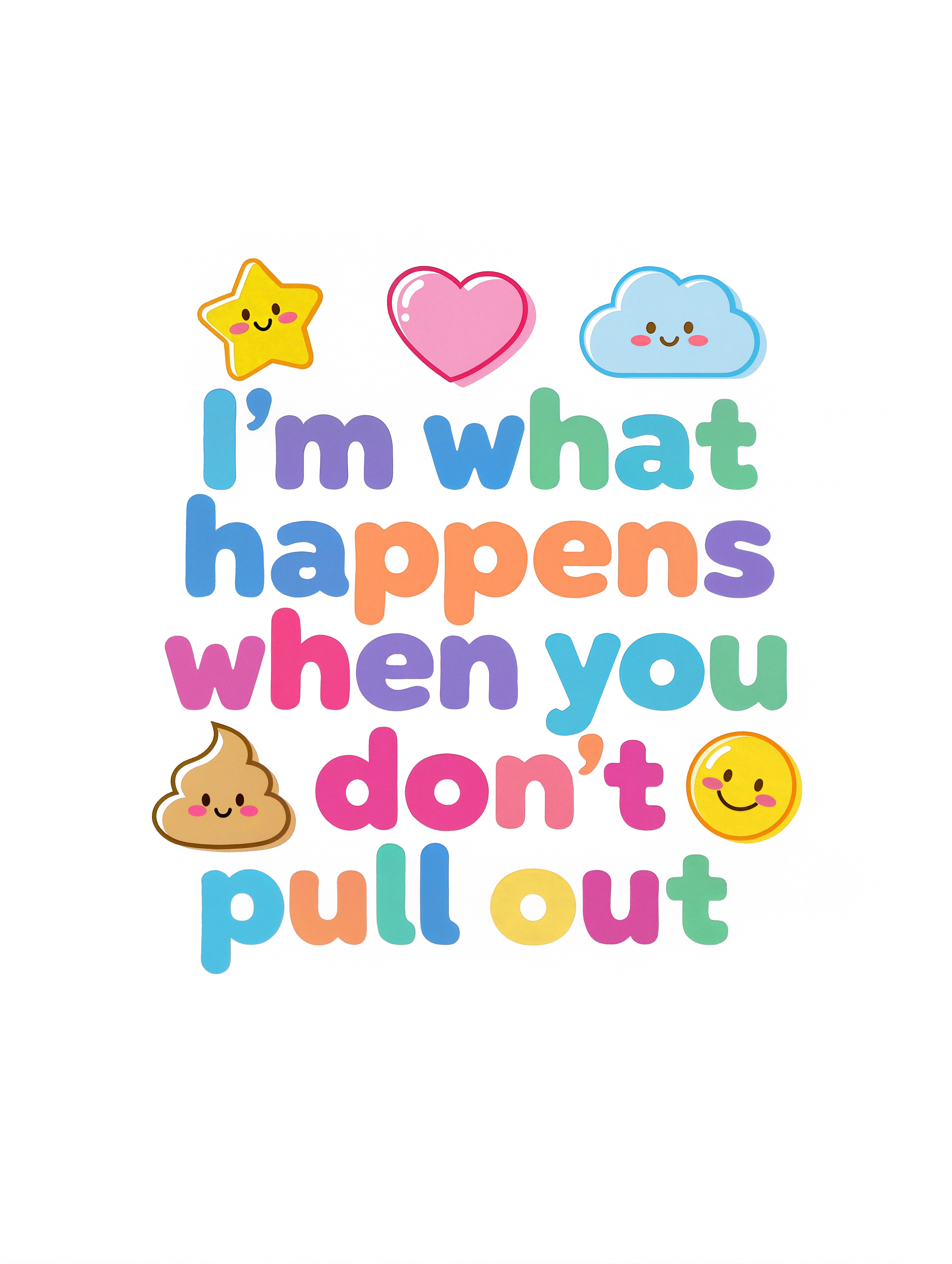 Baby Strampler aus 100 % Bio-Baumwolle – I'm what happens when you don't pull out