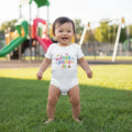 Just poop it - Baby short-sleeve bodysuit made from organic cotton