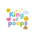 Baby Strampler aus 100 % Bio-Baumwolle – King of poops