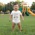 Once you poop, you can't stop - Baby short-sleeve bodysuit made from organic cotton