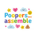 Baby Strampler aus 100 % Bio-Baumwolle – Poopers... assemble