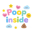 Baby Strampler aus 100 % Bio-Baumwolle – Poop inside