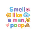 Baby Strampler aus 100 % Bio-Baumwolle – Smell like a man, poop