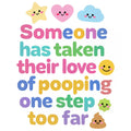 Baby Strampler aus 100 % Bio-Baumwolle – Someone has taken their love of pooping one step too far