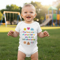 Baby Strampler aus 100 % Bio-Baumwolle – The first rule of poop club is: you do not talk about poop club