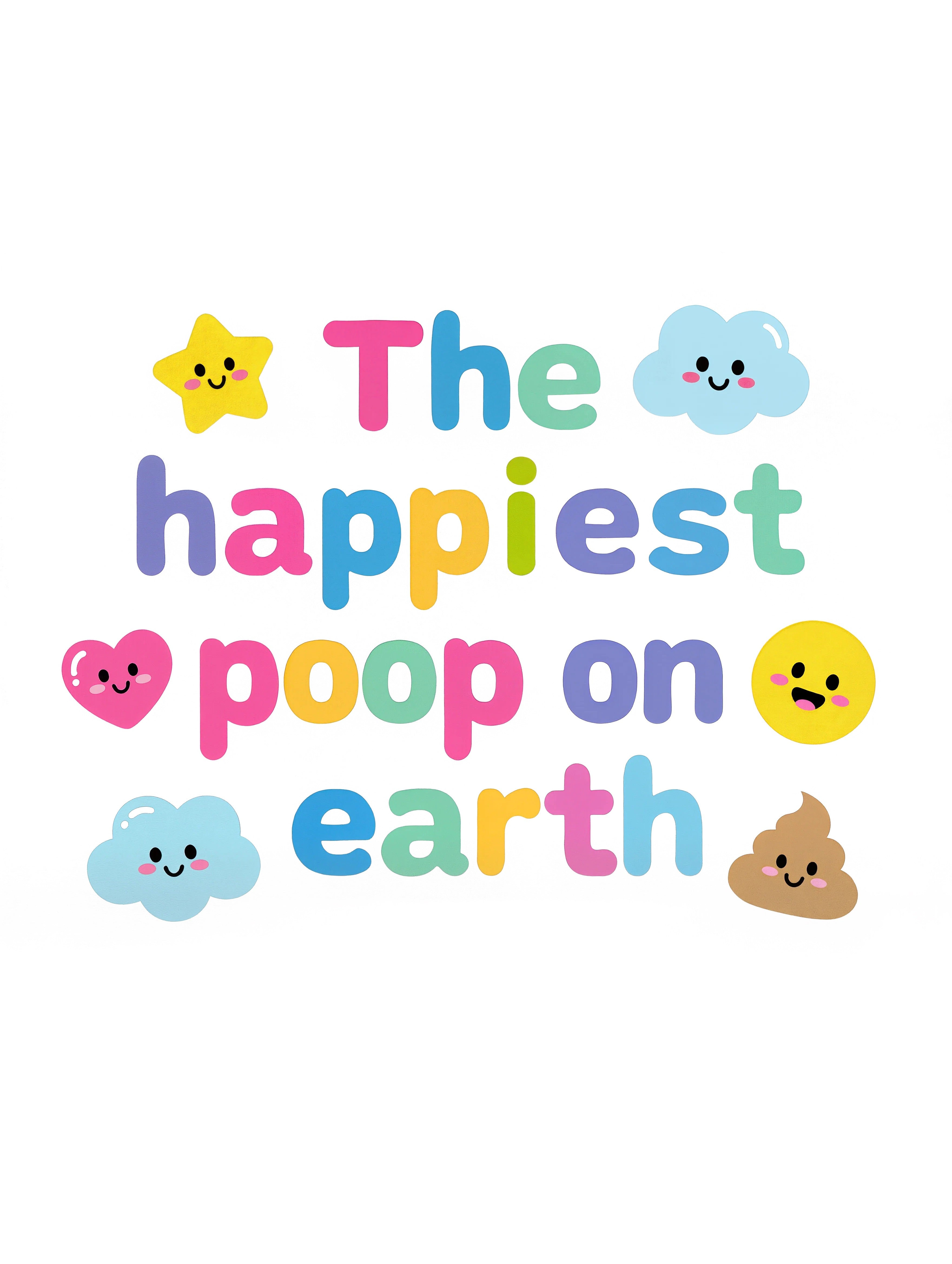 Baby Strampler aus 100 % Bio-Baumwolle – The happiest poop on earth