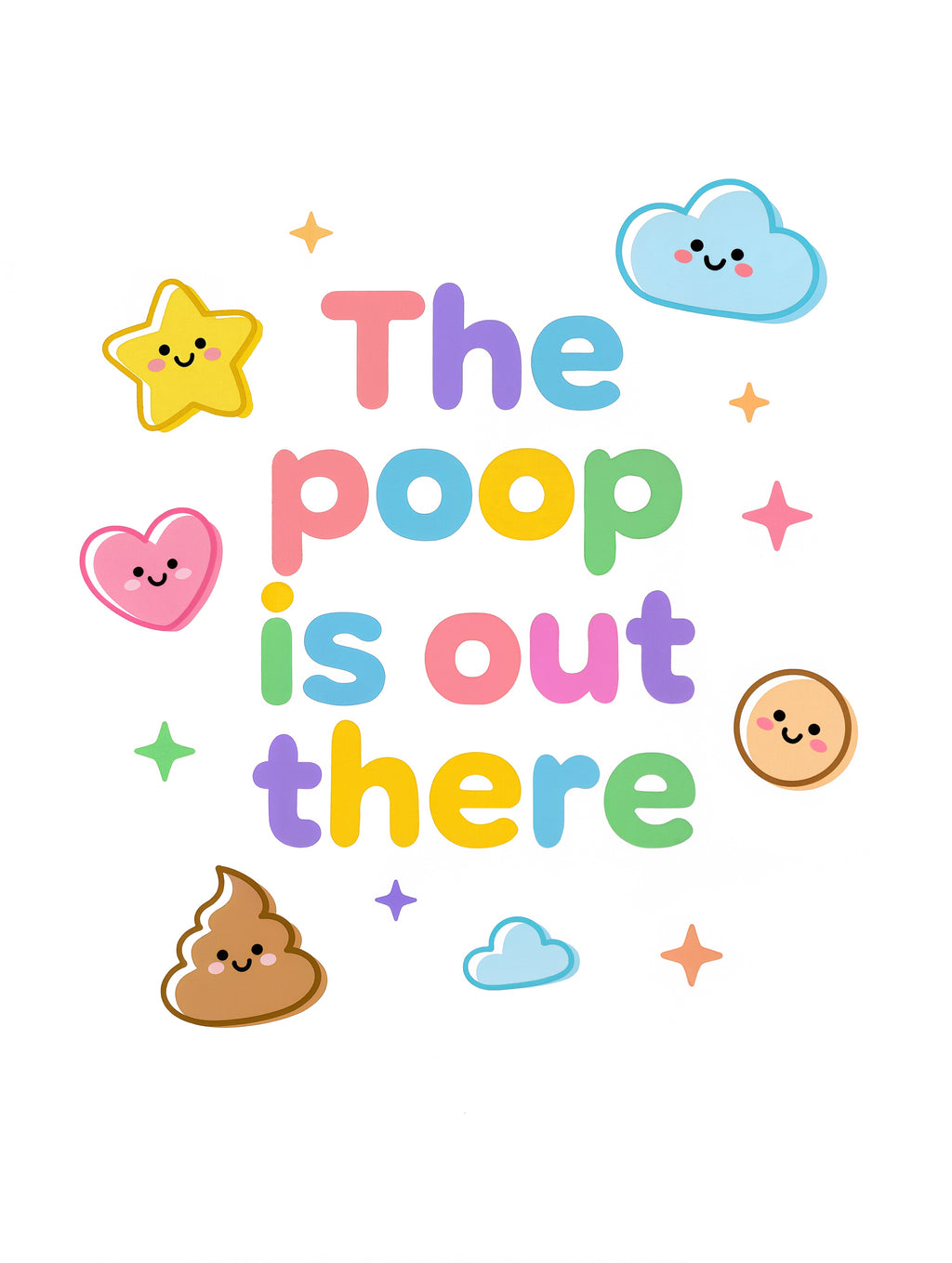 Baby Strampler aus 100 % Bio-Baumwolle – The poop is out there