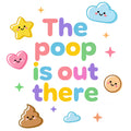 Baby Strampler aus 100 % Bio-Baumwolle – The poop is out there