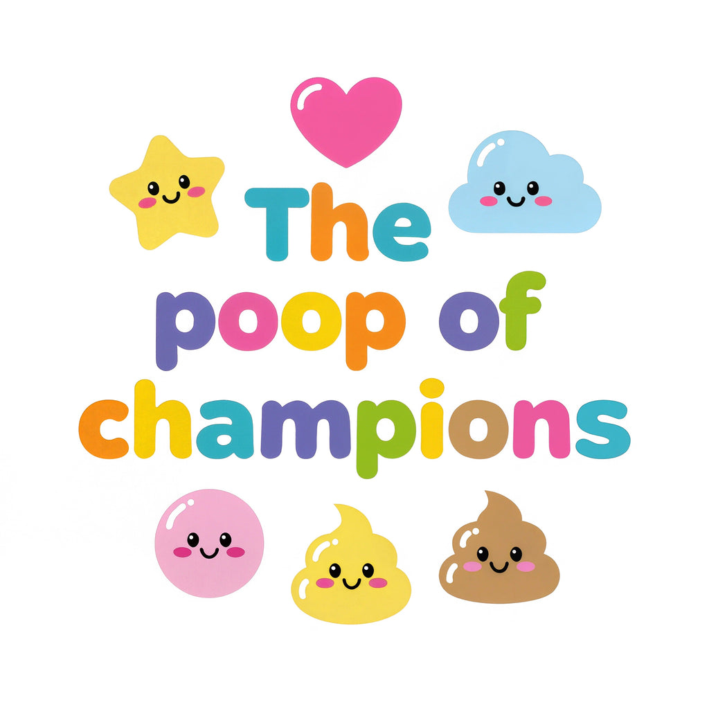 Baby Strampler aus 100 % Bio-Baumwolle – The poop of champions