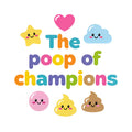 Baby Strampler aus 100 % Bio-Baumwolle – The poop of champions