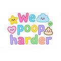 Baby Strampler aus 100 % Bio-Baumwolle – We poop harder
