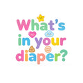 Baby onesie made from 100% organic cotton - What's in your diaper?