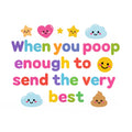 Baby Strampler aus 100 % Bio-Baumwolle – When you poop enough to send the very best