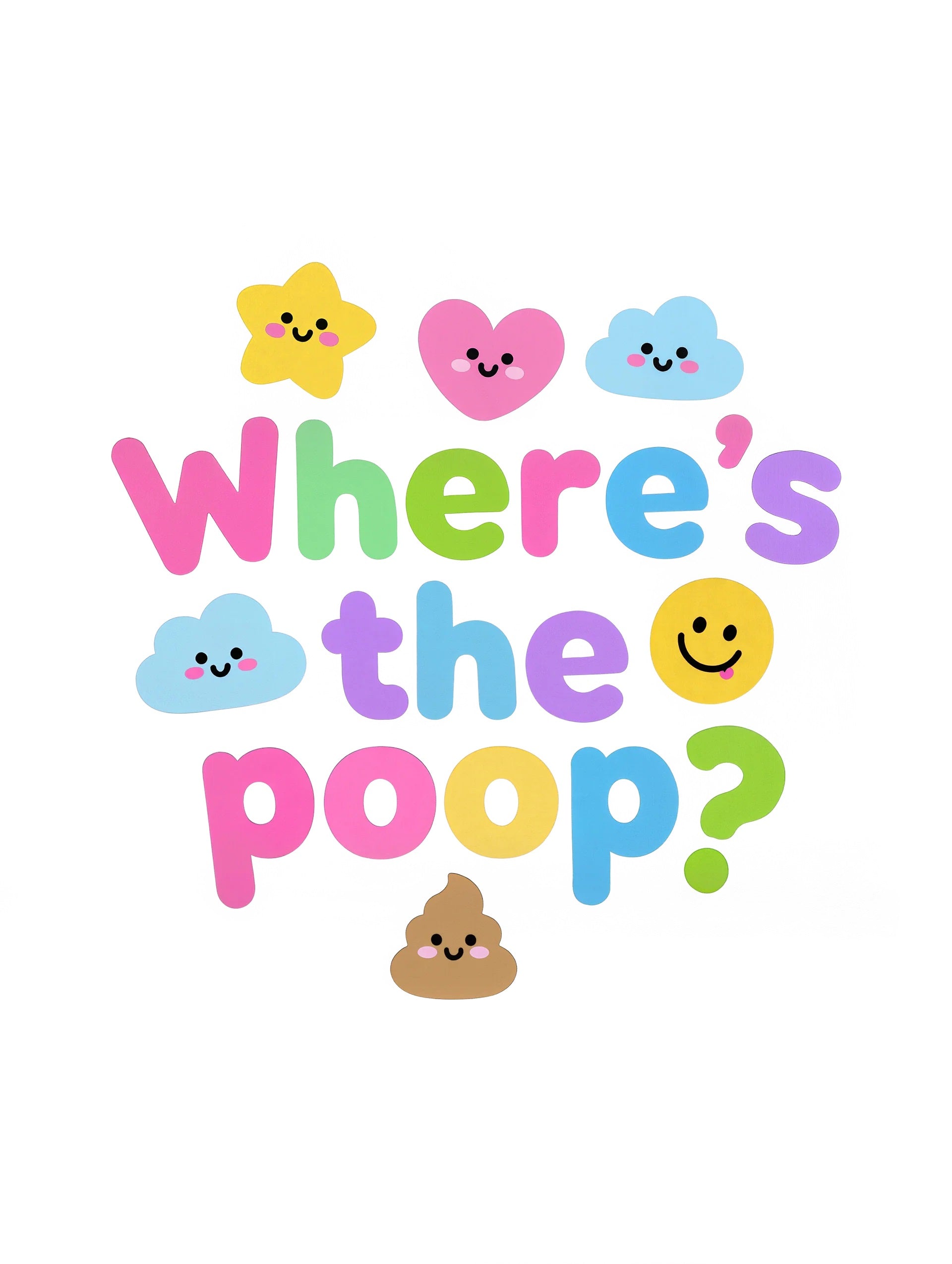 Baby Strampler aus 100 % Bio-Baumwolle – Where's the poop?
