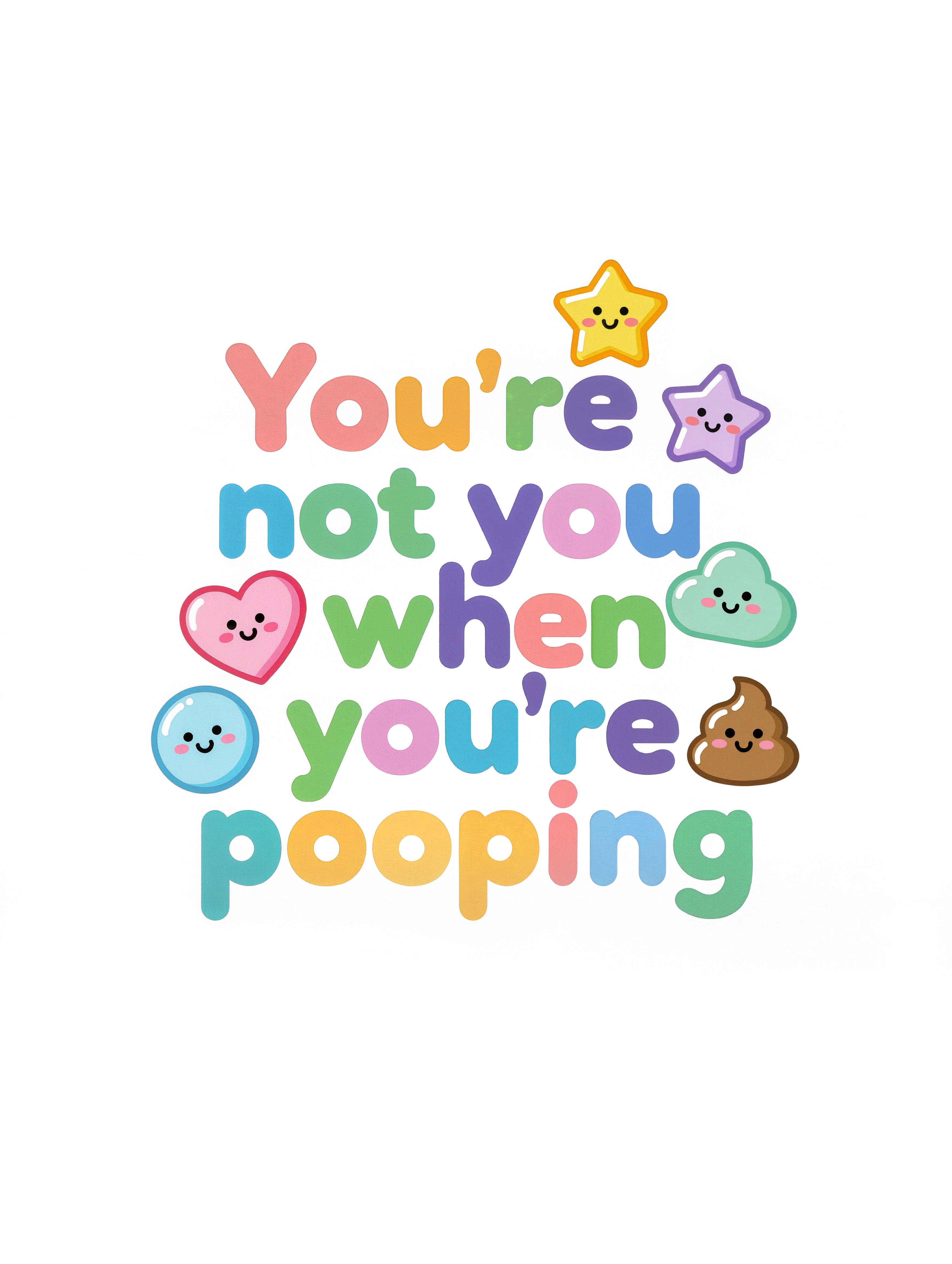 Baby Strampler aus 100 % Bio-Baumwolle – You're not you when you're pooping