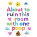 Organic cotton baby onesie – About to ruin this room with one poop