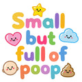 Organic cotton baby onesie – Small but full of poop